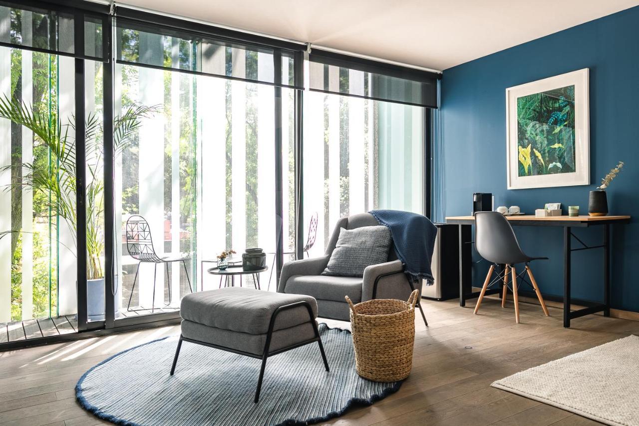 Luxurious Apt With Balcony In Polanco Mexikóváros Kültér fotó